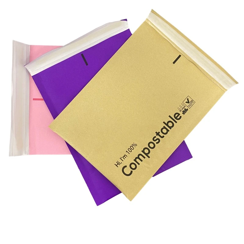 Wat is een biologisch afbreekbare kraftpapier-bubblemailer?