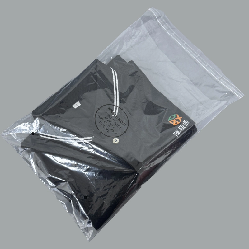 Zeal X lanceert 100% gerecyclede GRS -gecertificeerde eco -vriendelijke plastic zak met aangepaste druk- en zware scheurweerstand