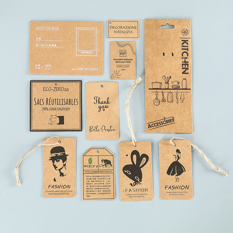 Zeal X lanceert milieuvriendelijke, op maat gemaakte kraftpapier-hangtags voor duurzame verpakkingen