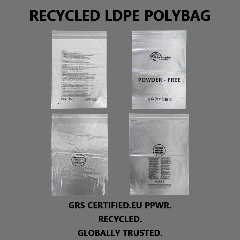 Zeal X lanceert GRS-gecertificeerde gerecyclede LDPE-polybag voor duurzame kleding en retailverpakkingen