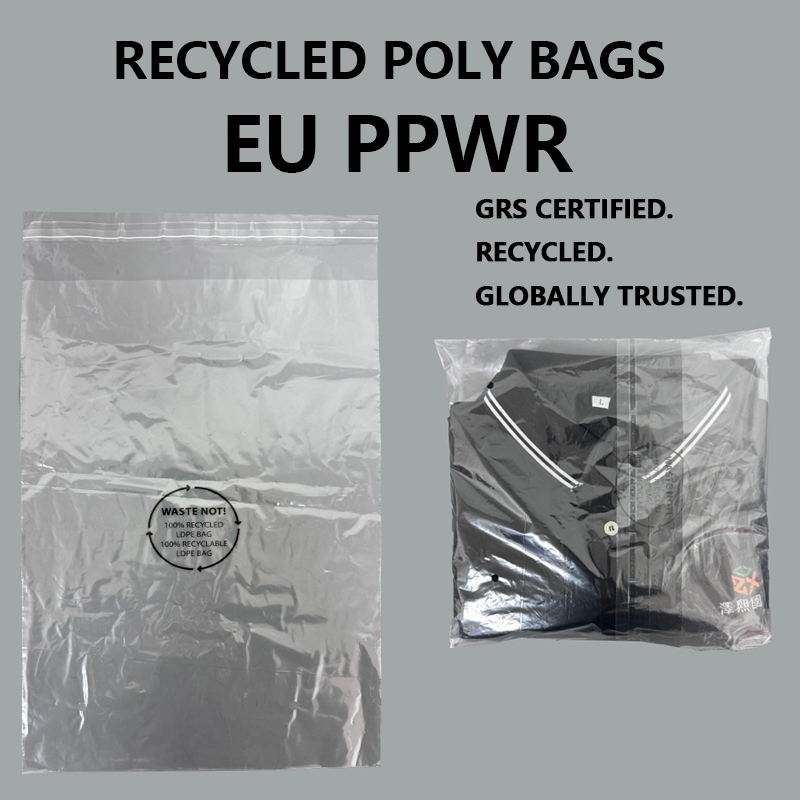 Zeal X lanceert gerecyclede LDPE-polyesterzakken voor kledingverpakkingen nu de EU PPWR van kracht wordt