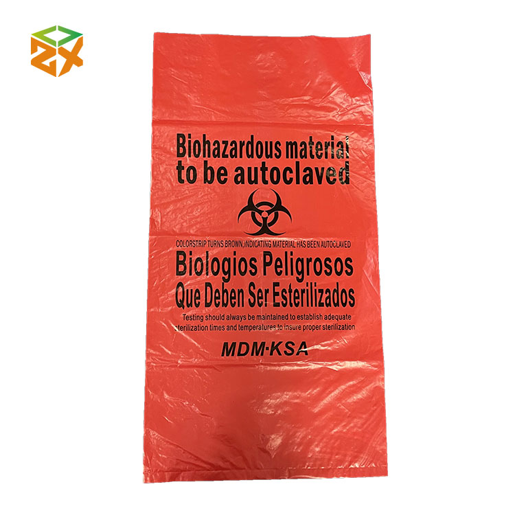 Biohazard plastic vuilniszak