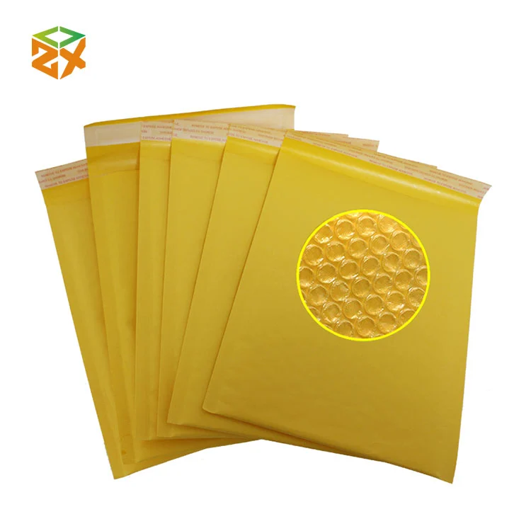 Bubble Mailer van kraftpapier