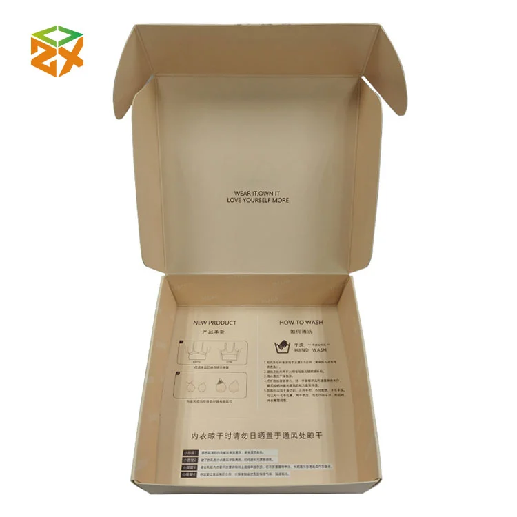 Recyclebare Mailer-vliegtuigdoos